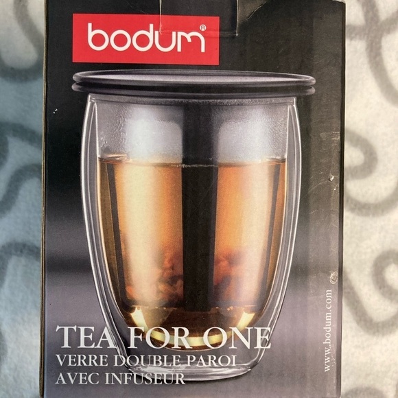 BODUM Pavina Tea for One Mug w/ Infuser NIB - Picture 1 of 10